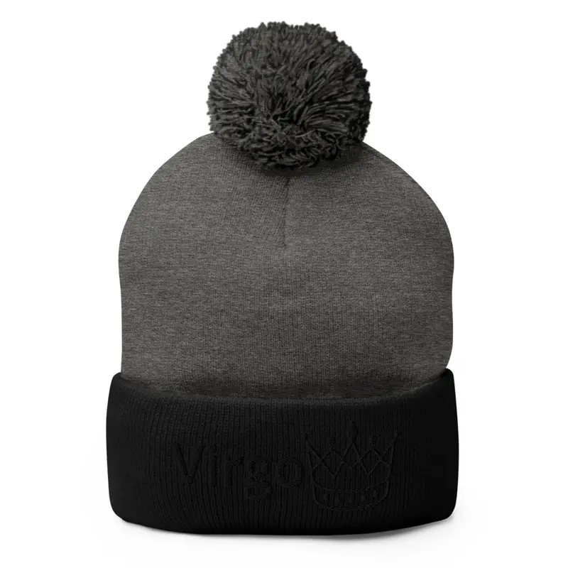 Virgo Crown Pom Pom Cap